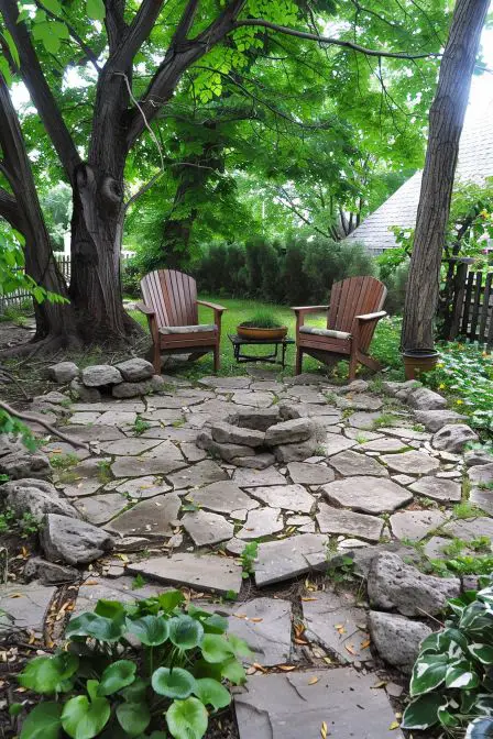 DIY Backyard Ideas Build a Flagstone and Stone Block 1710084571 2