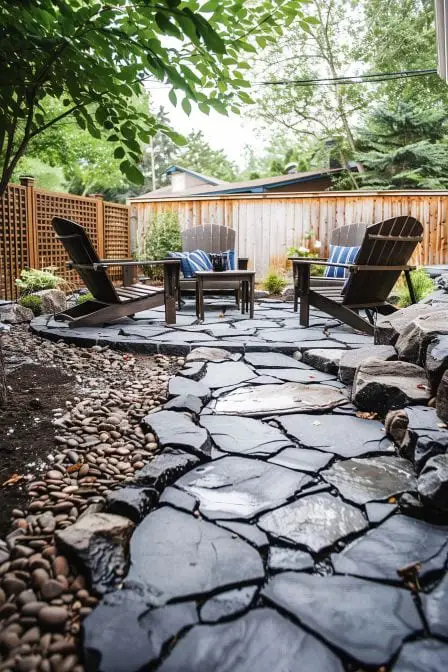 DIY Backyard Ideas Build a Flagstone and Stone Block 1710084571 3