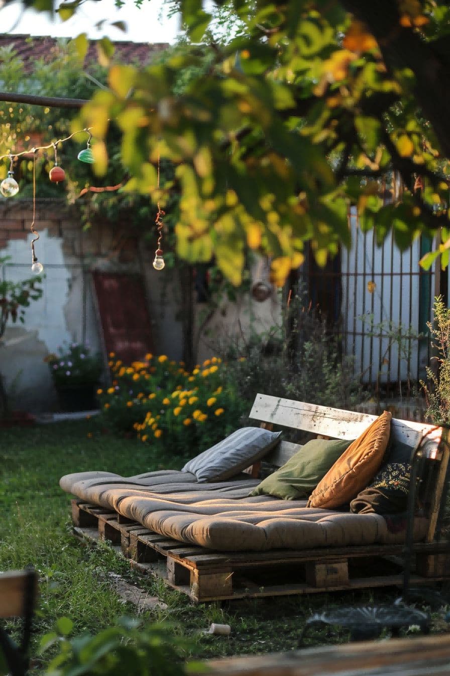 DIY Backyard Ideas Build a Pallet Wood Sofa 1710079985 2