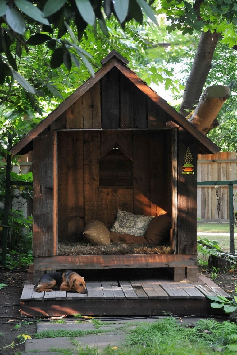 DIY Backyard Ideas DIY Rainy Day Doghouse 1710084494 1