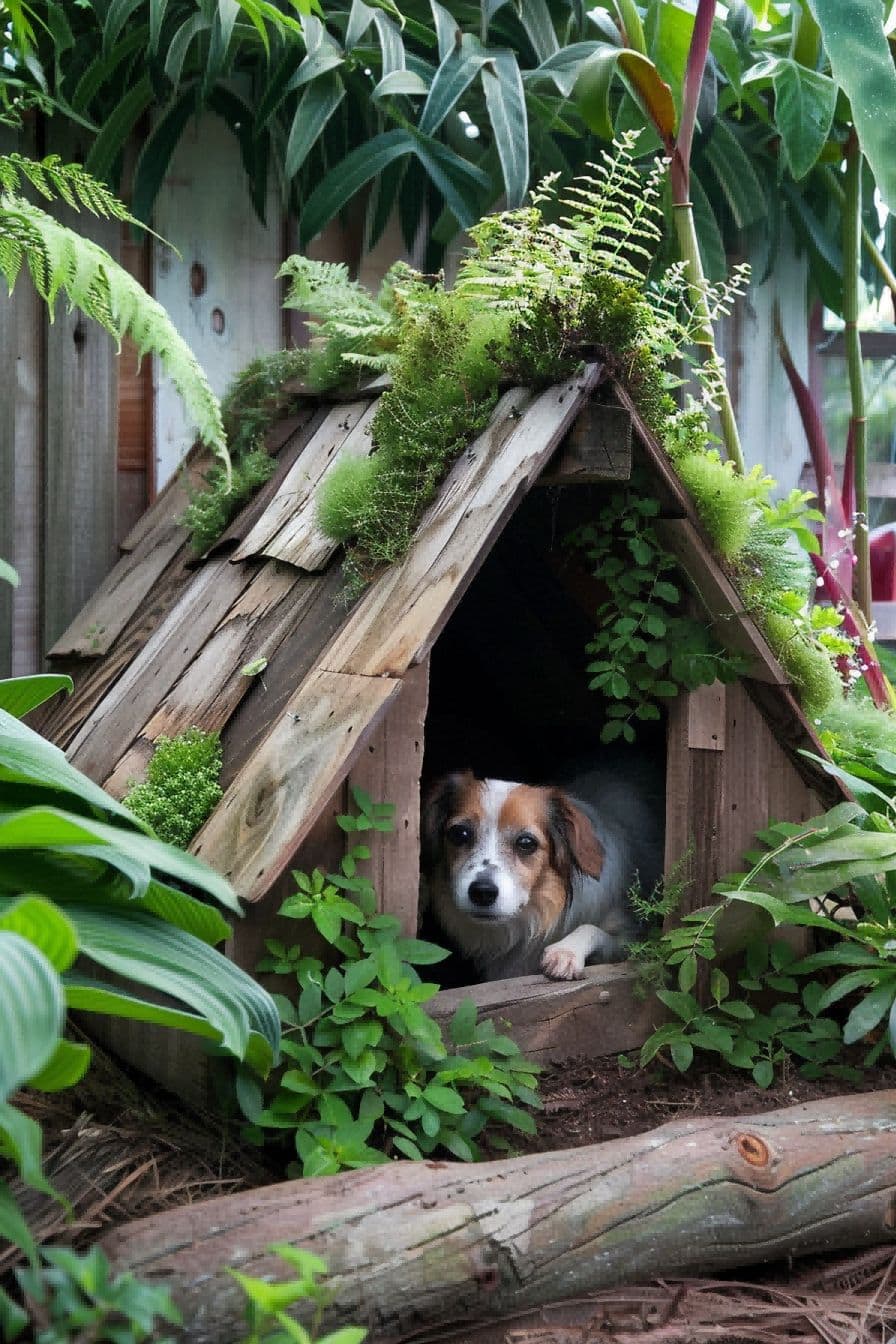 DIY Backyard Ideas DIY Rainy Day Doghouse 1710084494 3