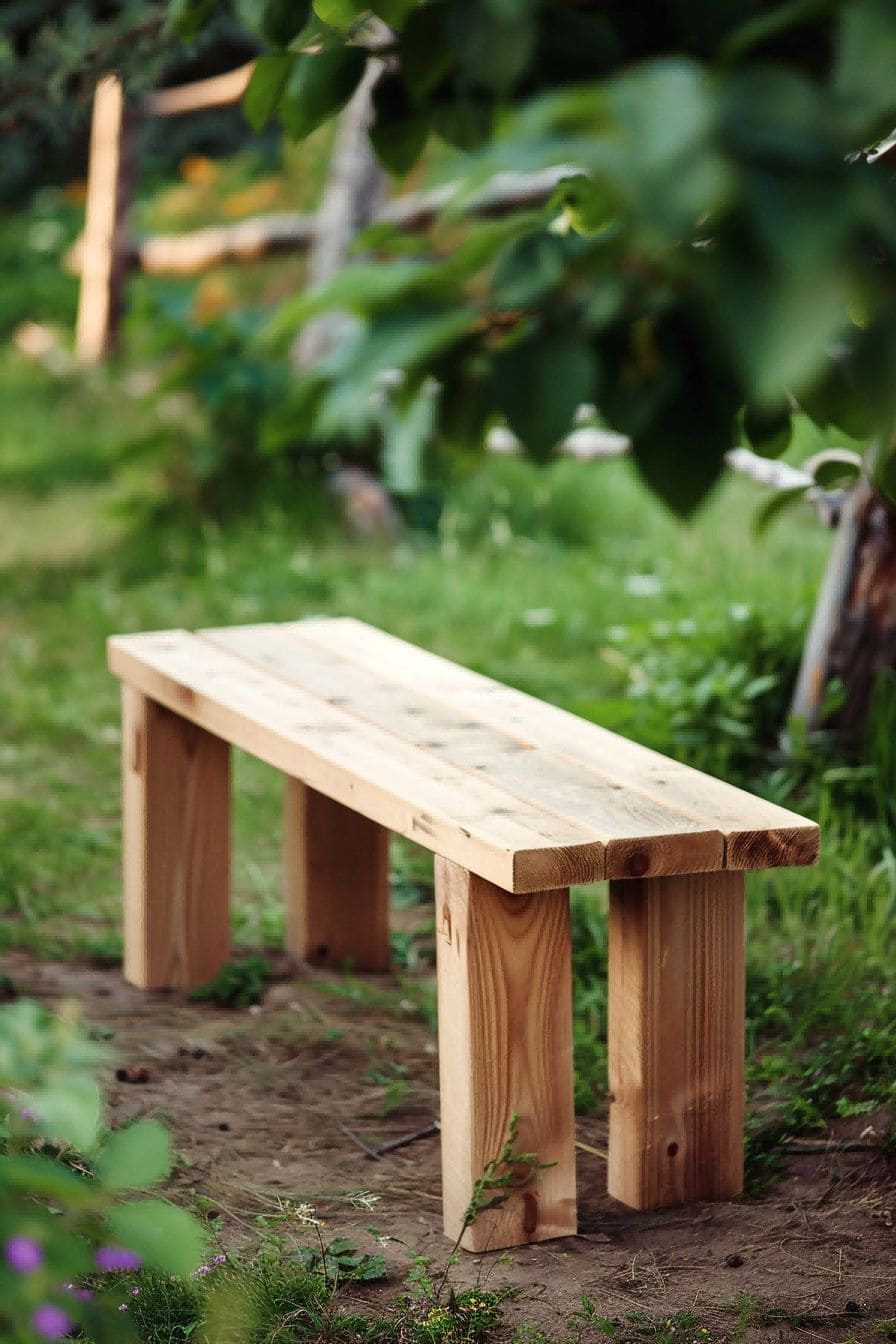 DIY Backyard Ideas DIY Wooden Bench for Less 1710084769 2