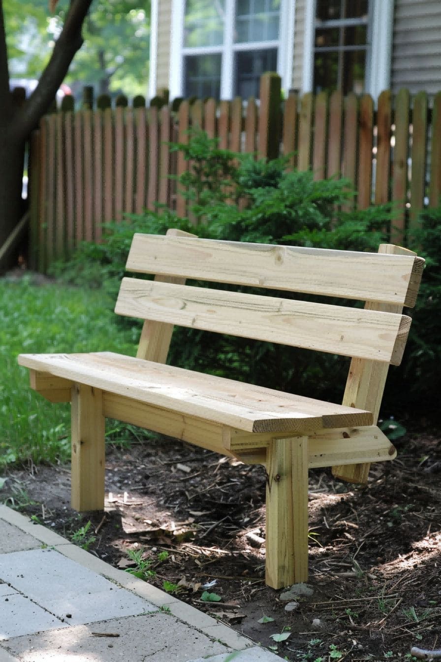 DIY Backyard Ideas DIY Wooden Bench for Less 1710084769 4