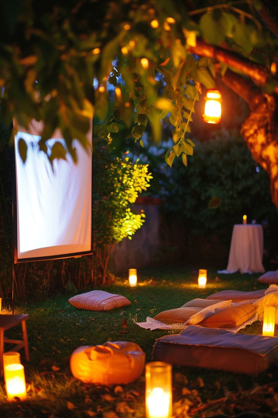 DIY Backyard Ideas Establish an Outdoor Movie Spot 1710086625 3