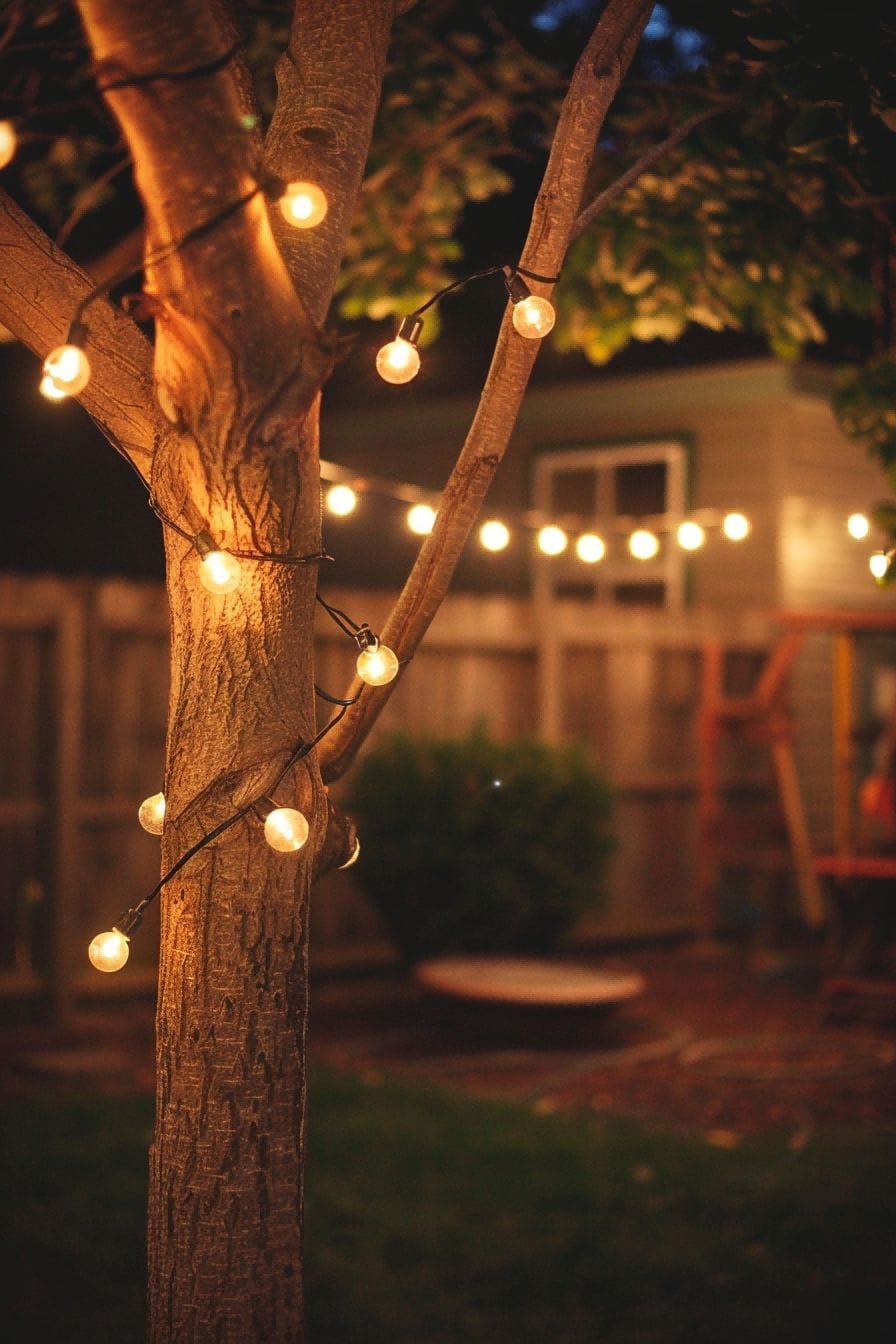 DIY Backyard Ideas Hang String Lights 1710080295 3