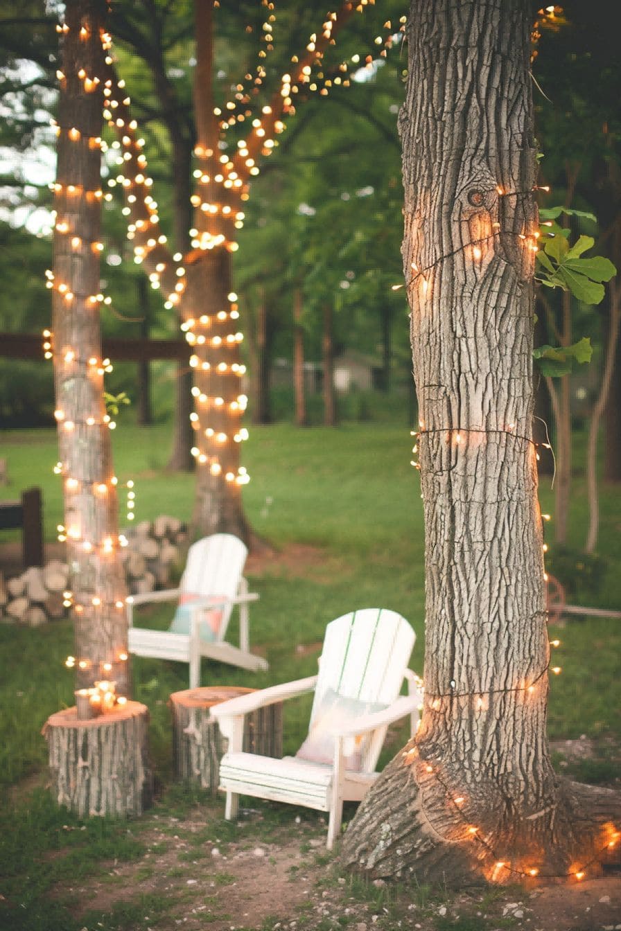 DIY Backyard Ideas Hang String Lights without a Pergo 1710078933 3