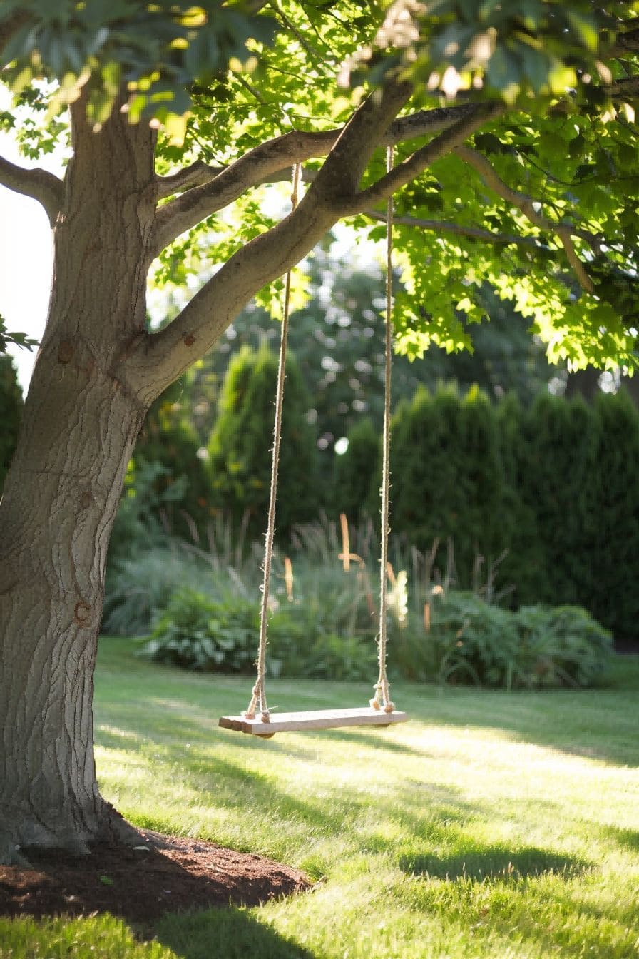 DIY Backyard Ideas Hang a Tree Swing 1710085776 1