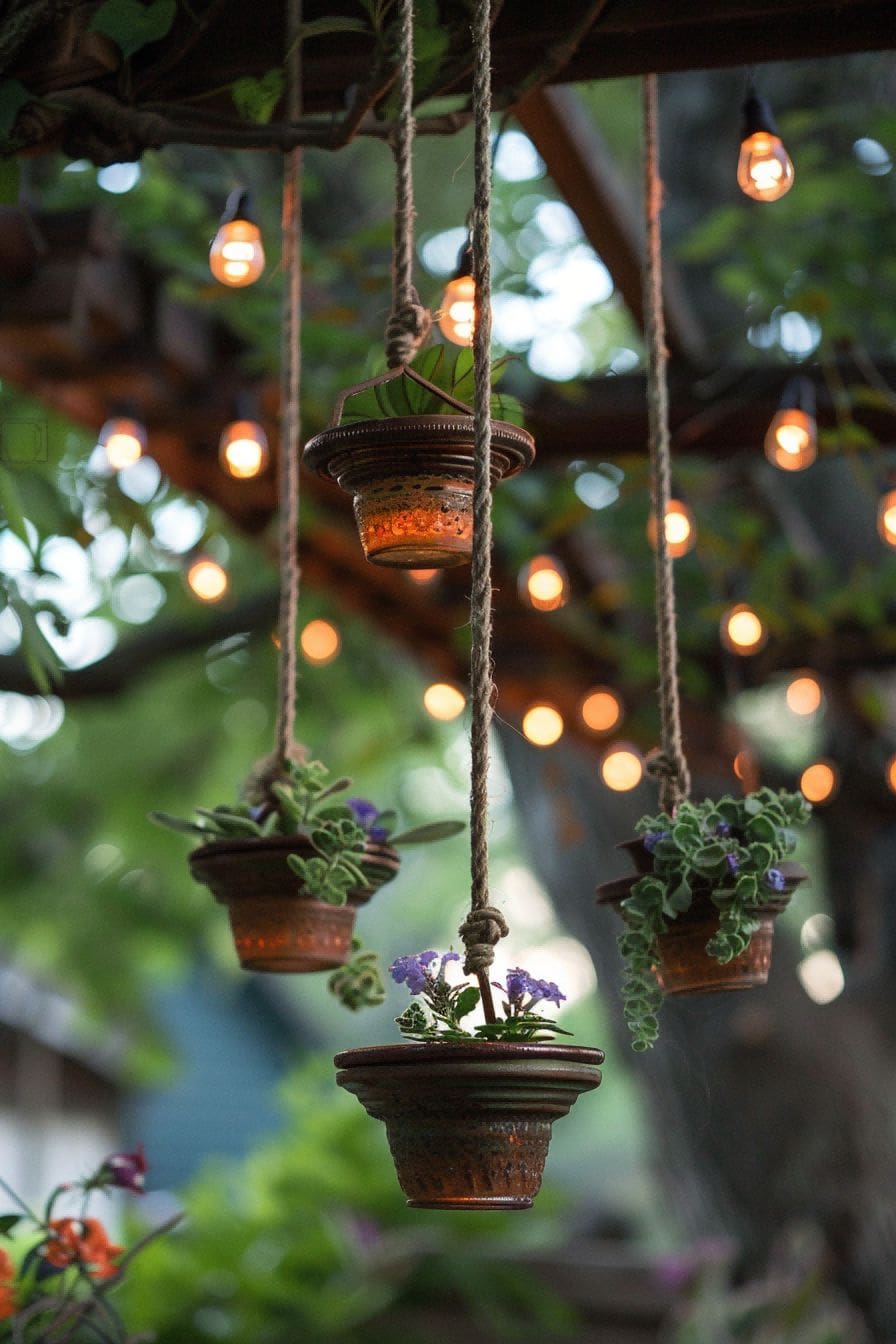 DIY Backyard Ideas Put Mason Jar Lids to Use 1710081503 3