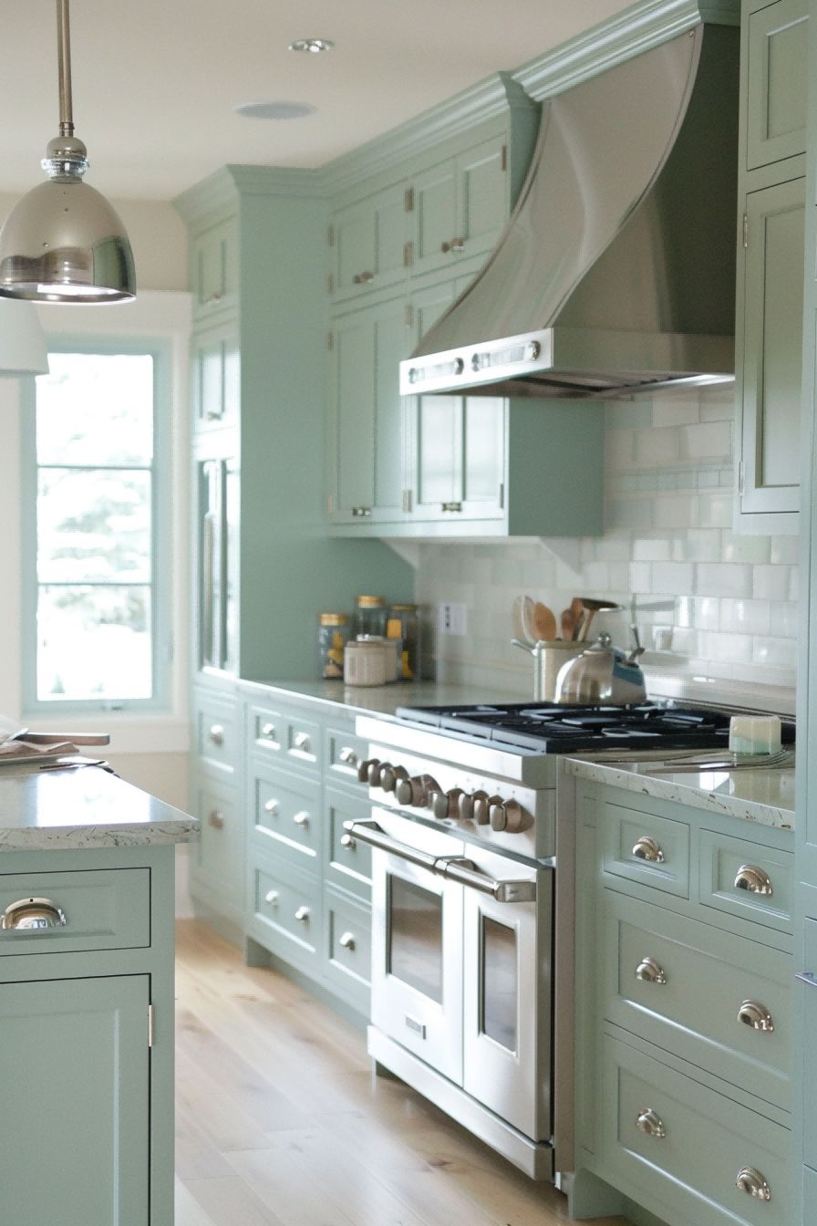 DIY Seafoam Kitchen for Olive Green Kitchen 1710820515 1