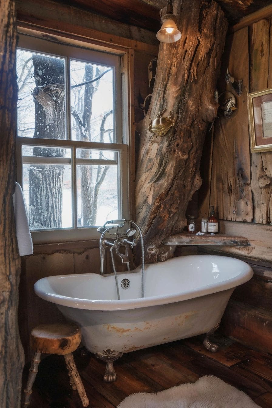 Dare to be woodsy For Small Bathroom Decor Ideas 1711254152 1