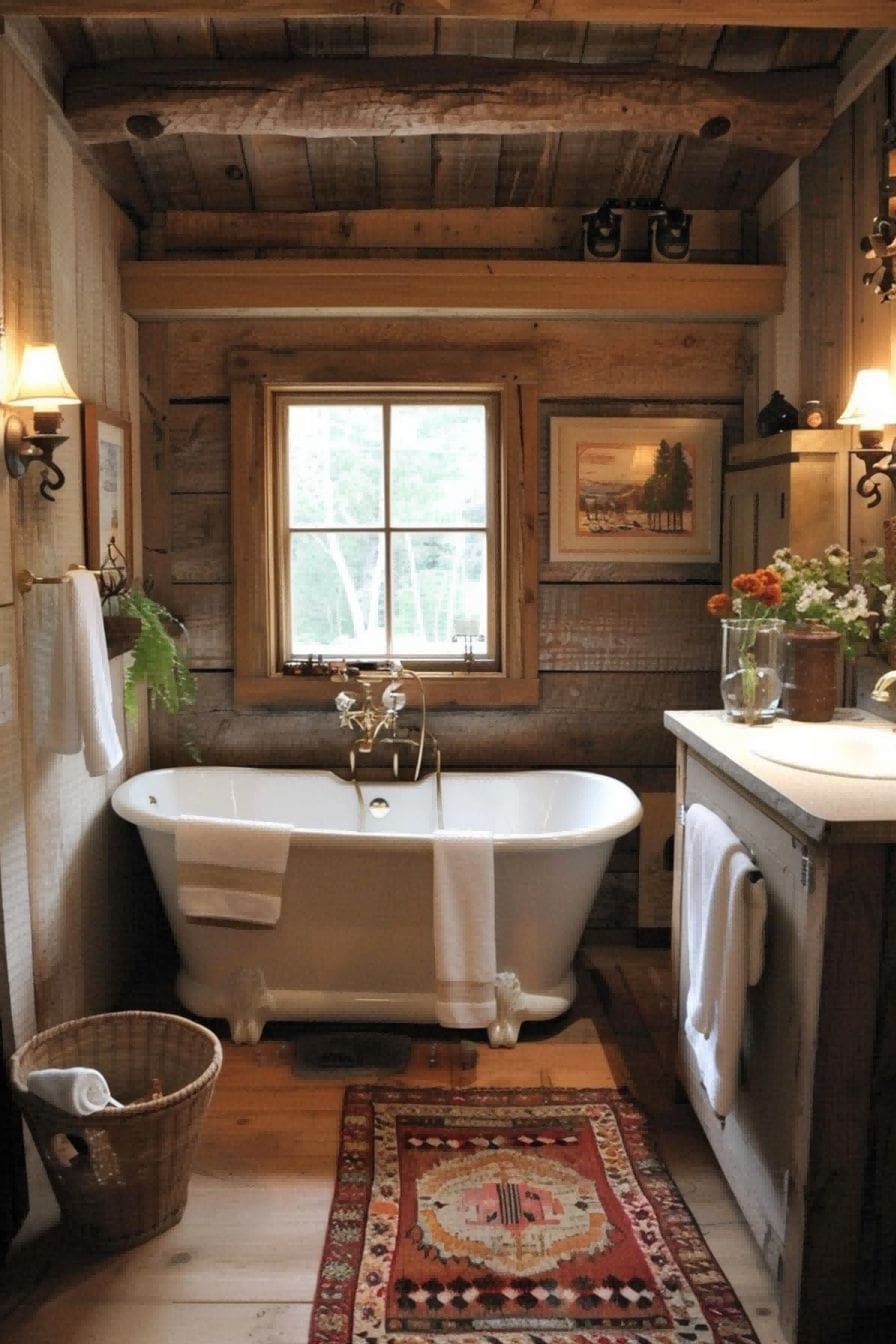 Dare to be woodsy For Small Bathroom Decor Ideas 1711254152 2