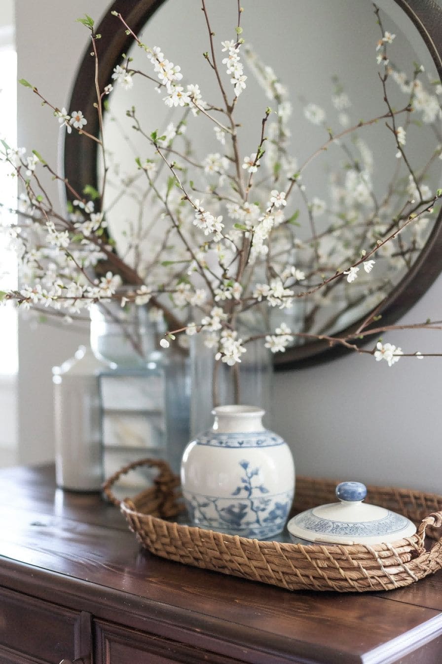 Decorate With Lidded Jars For Entryway Table Decor Id 1711642774 1
