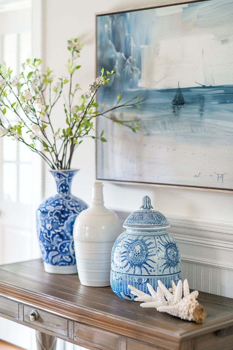 Decorate With Lidded Jars For Entryway Table Decor Id 1711642774 4