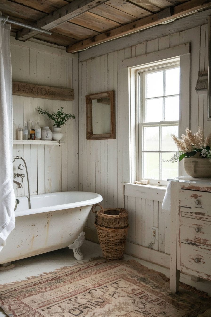 Decorate with natural materials For farmhouse bathroo 1711290762 1