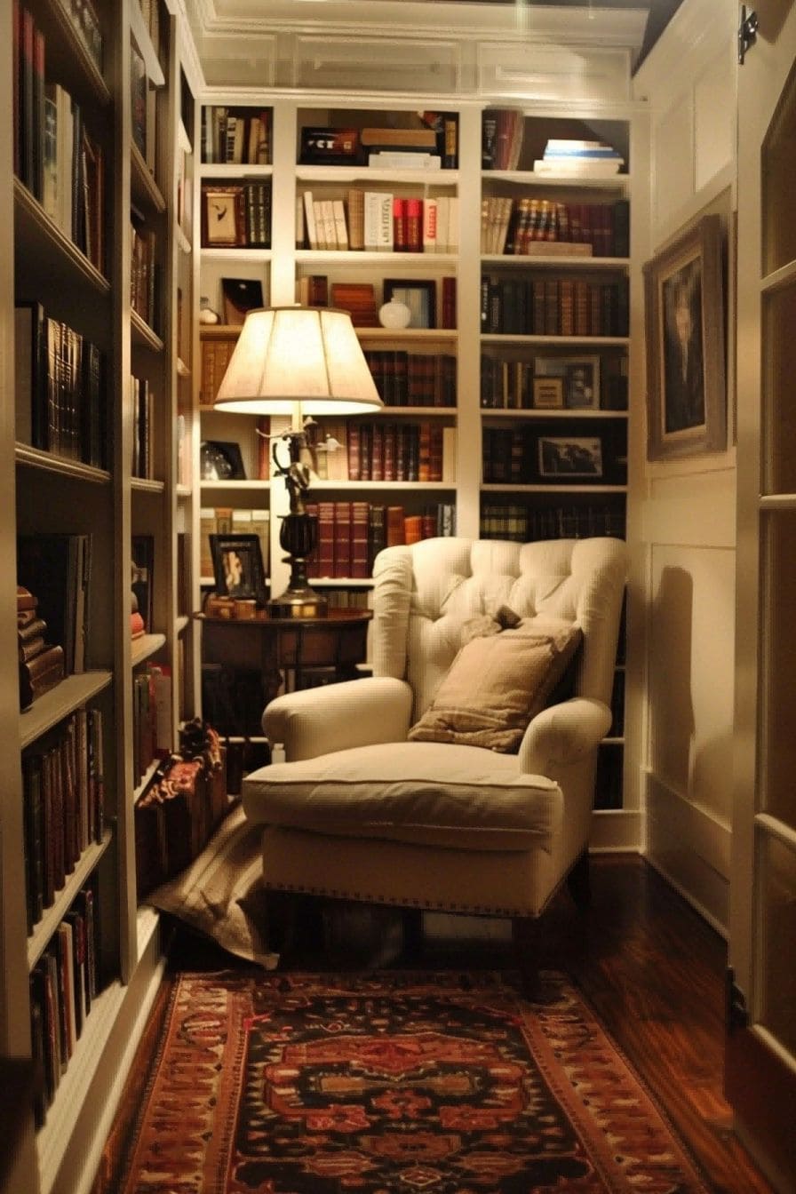 Decorating Bookshelves for Reading Nook Ideas 1711192216 3