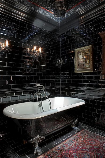 Dont Shy Away From Black For Small Bathroom Decor Ide 1711248195 2