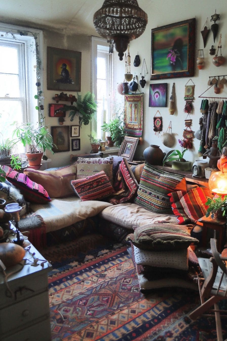 Down to Earth For Boho Living Room Ideas 1711337172 2