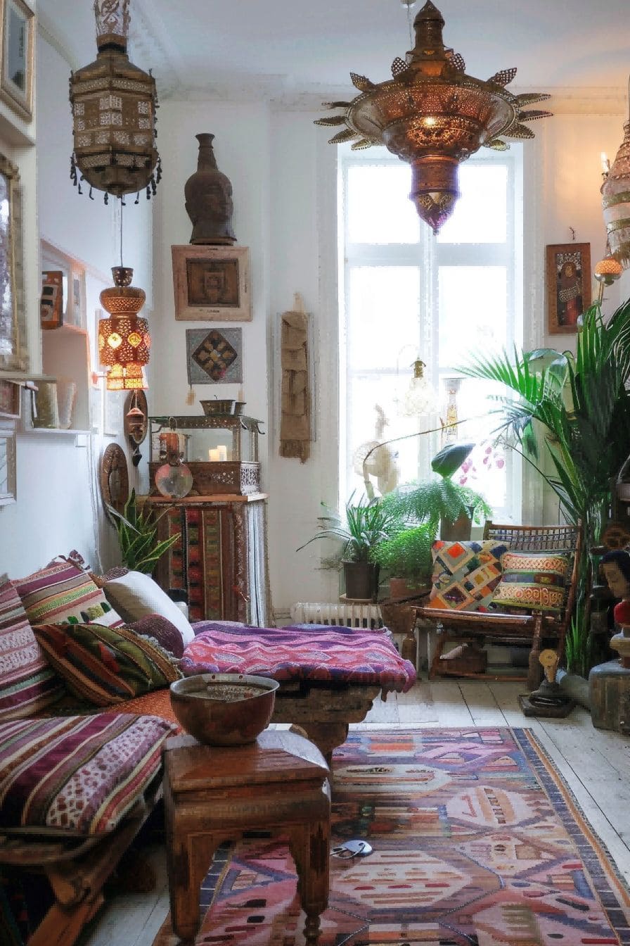 Down to Earth For Boho Living Room Ideas 1711337172 3