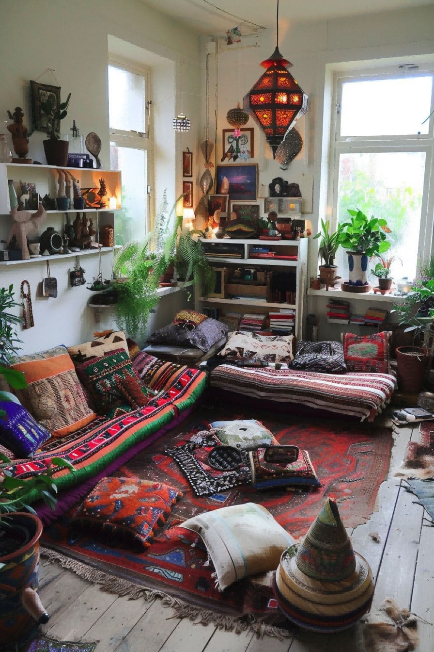 Down to Earth For Boho Living Room Ideas 1711337172 4