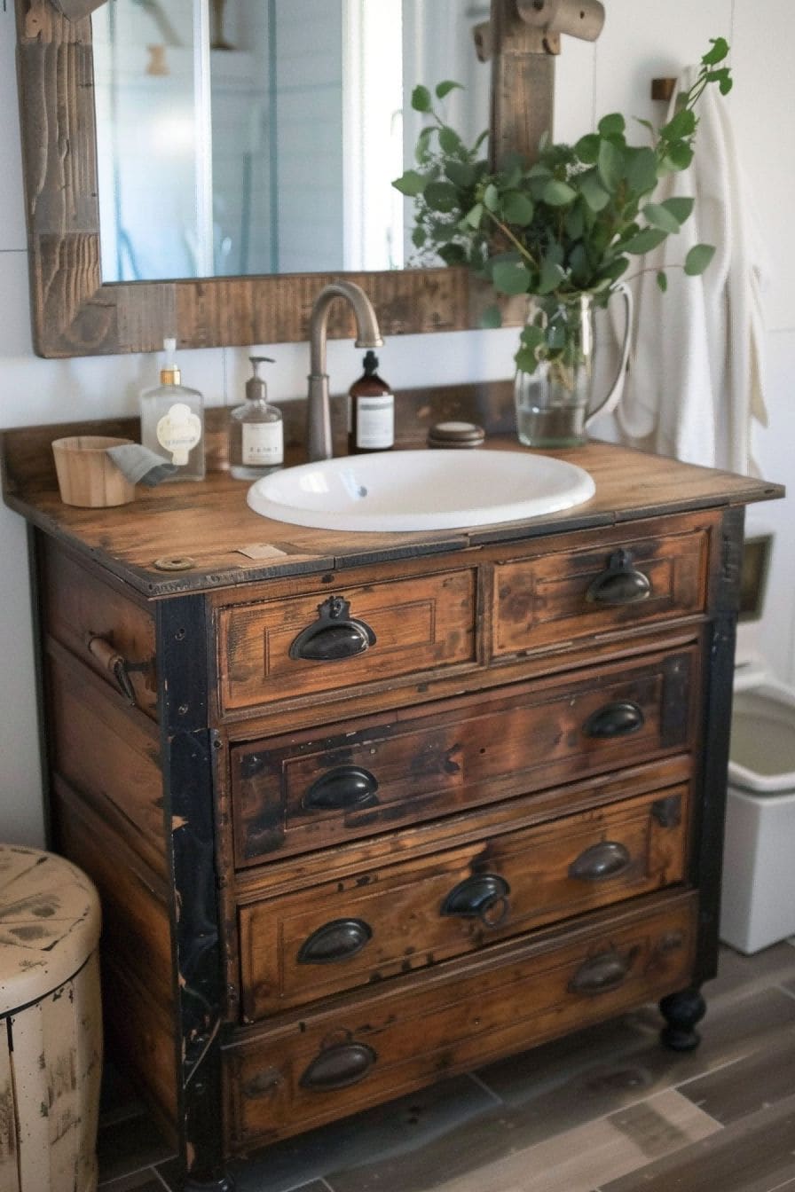 Dresser for a Vanity For farmhouse bathroom ideas 1711293271 3
