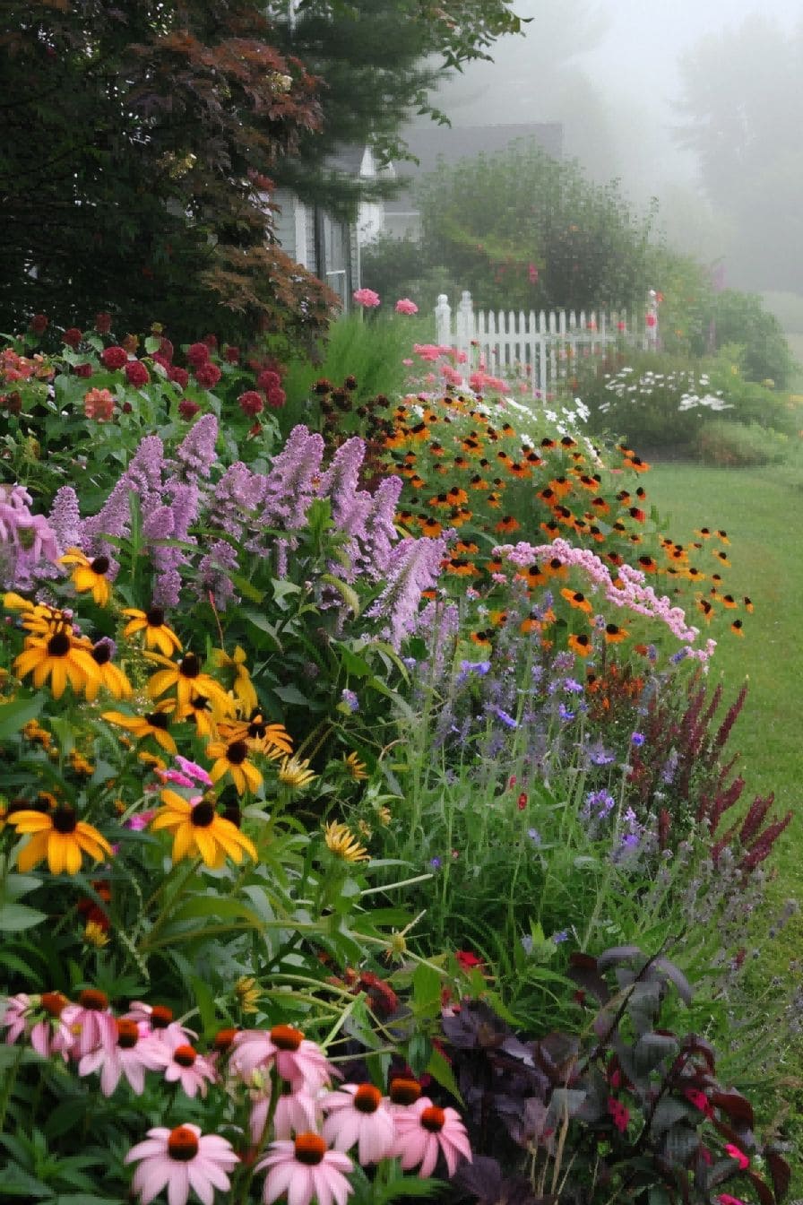 Easy Care Perennial Garden For Garden Layout Ideas 1711342932 1