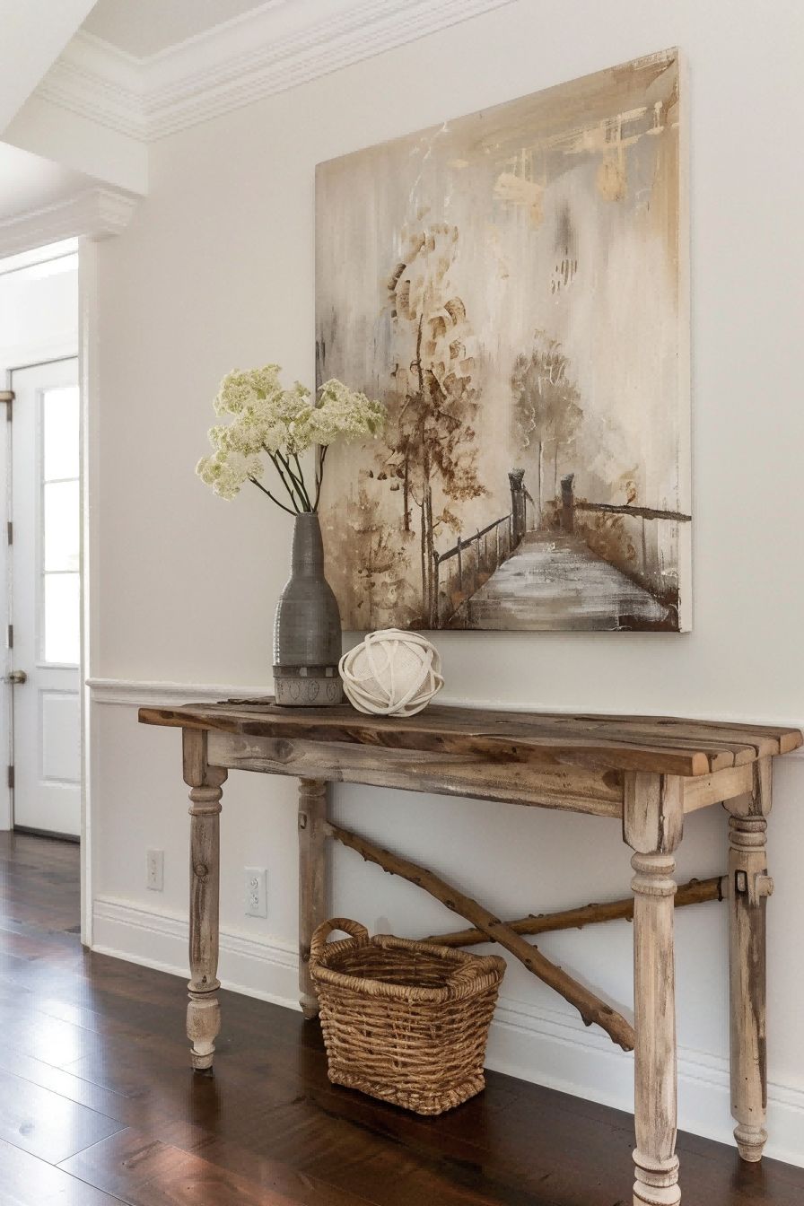 Entryway Art Inspiration For Entryway Table Decor Ide 1711635813 3