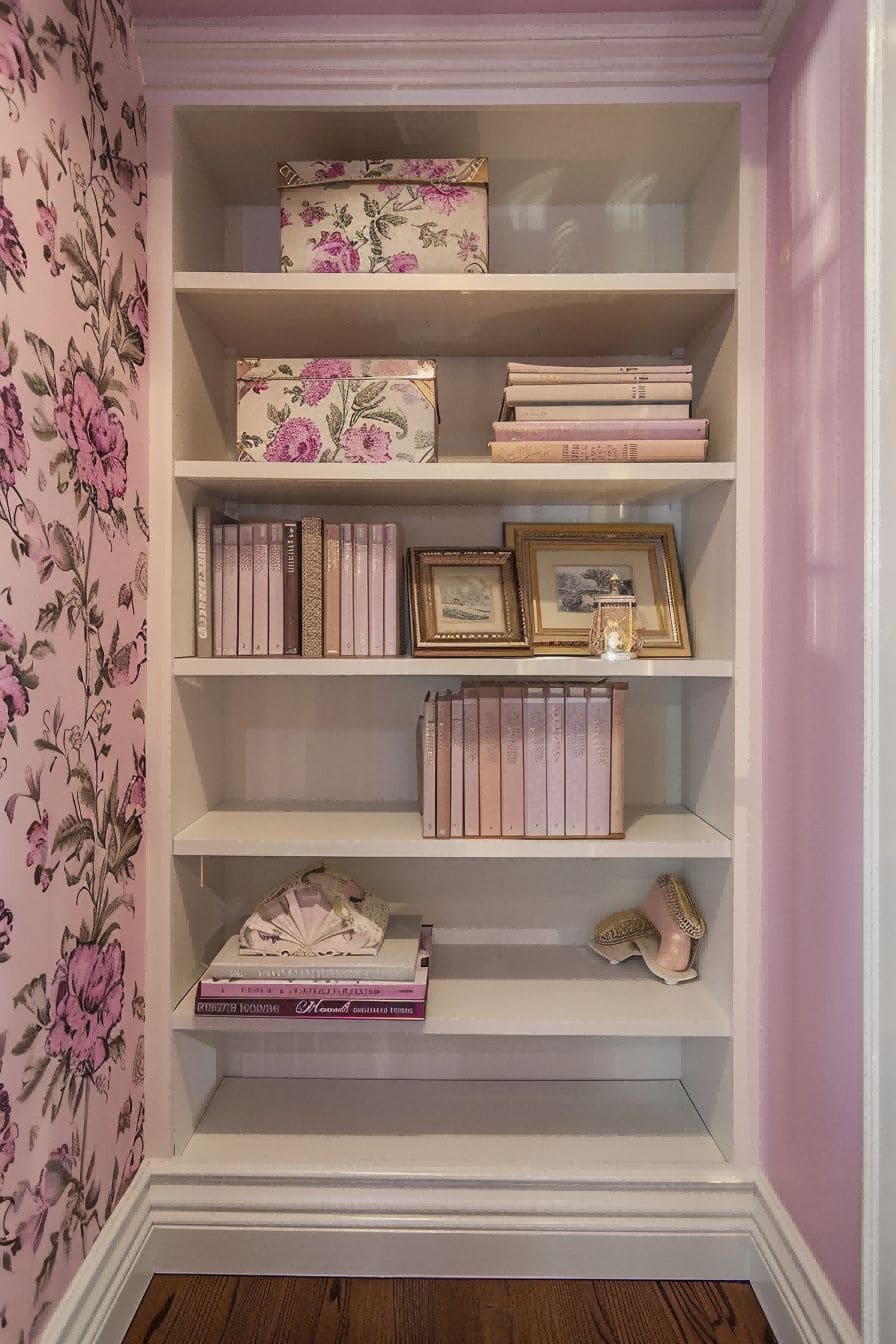 Faux Built In Storage for Girly Apartment decor 1710990301 1