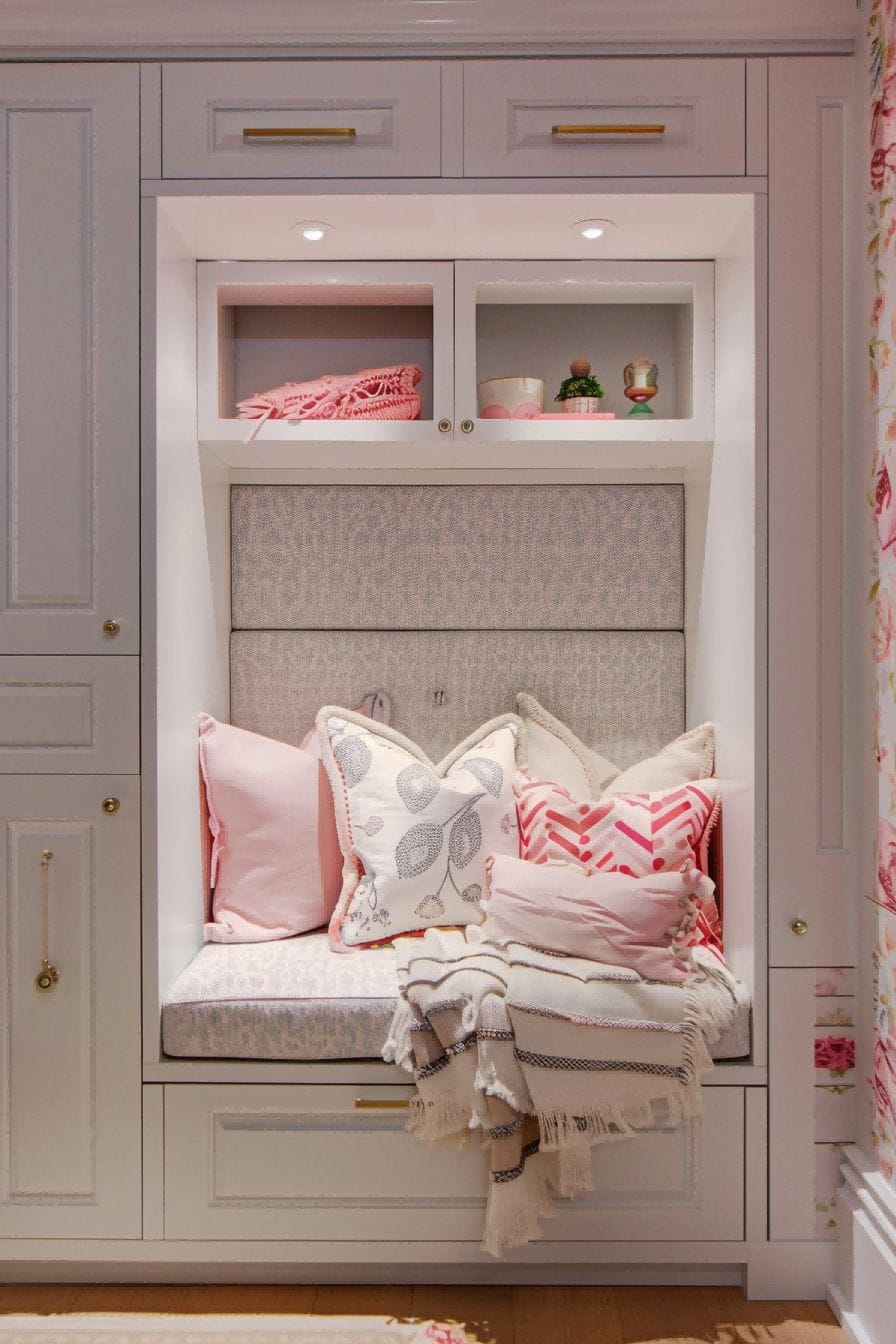 Faux Built In Storage for Girly Apartment decor 1710990301 3