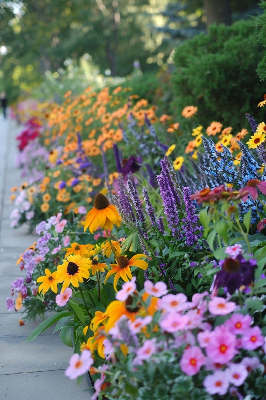 Flower Border Garden For Garden Layout Ideas 1711334523 2