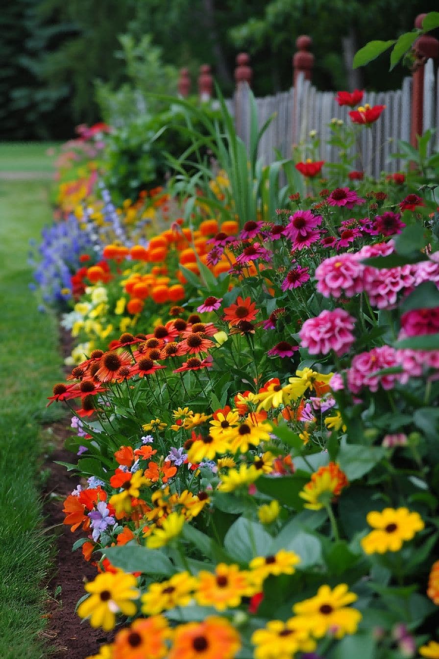 Flower Border Garden For Garden Layout Ideas 1711334523 3
