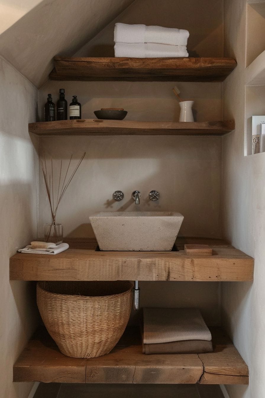 Forge some floating storage For Small Bathroom Decor 1711256227 1