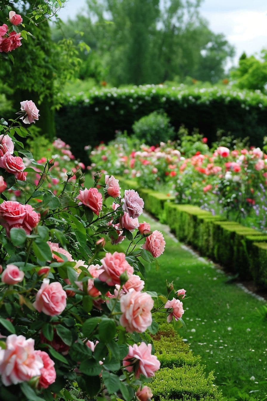 Formal Rose Garden For Garden Layout Ideas 1711336149 3
