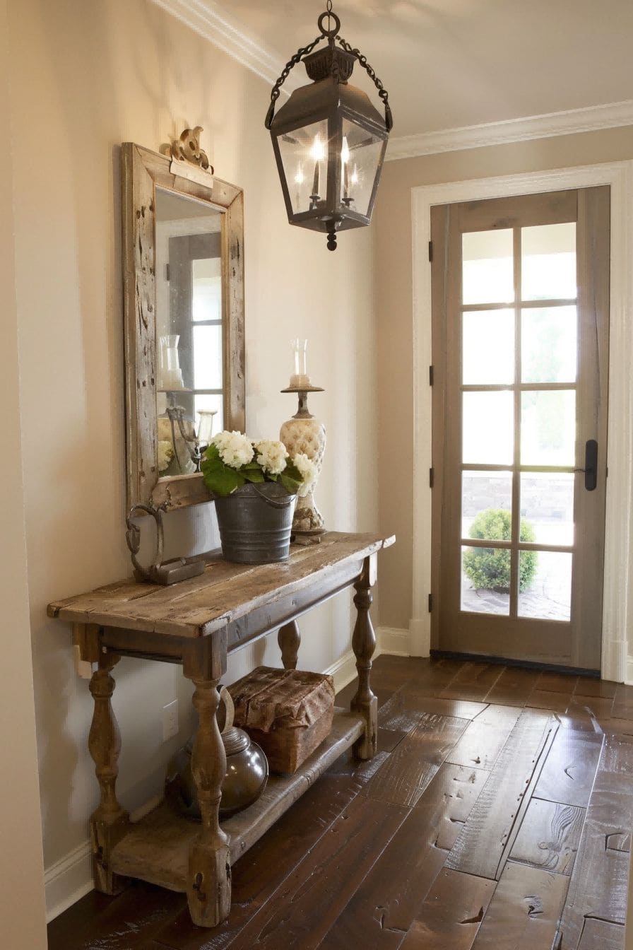 French Country Entryway Table For Entryway Table Deco 1711638206 4