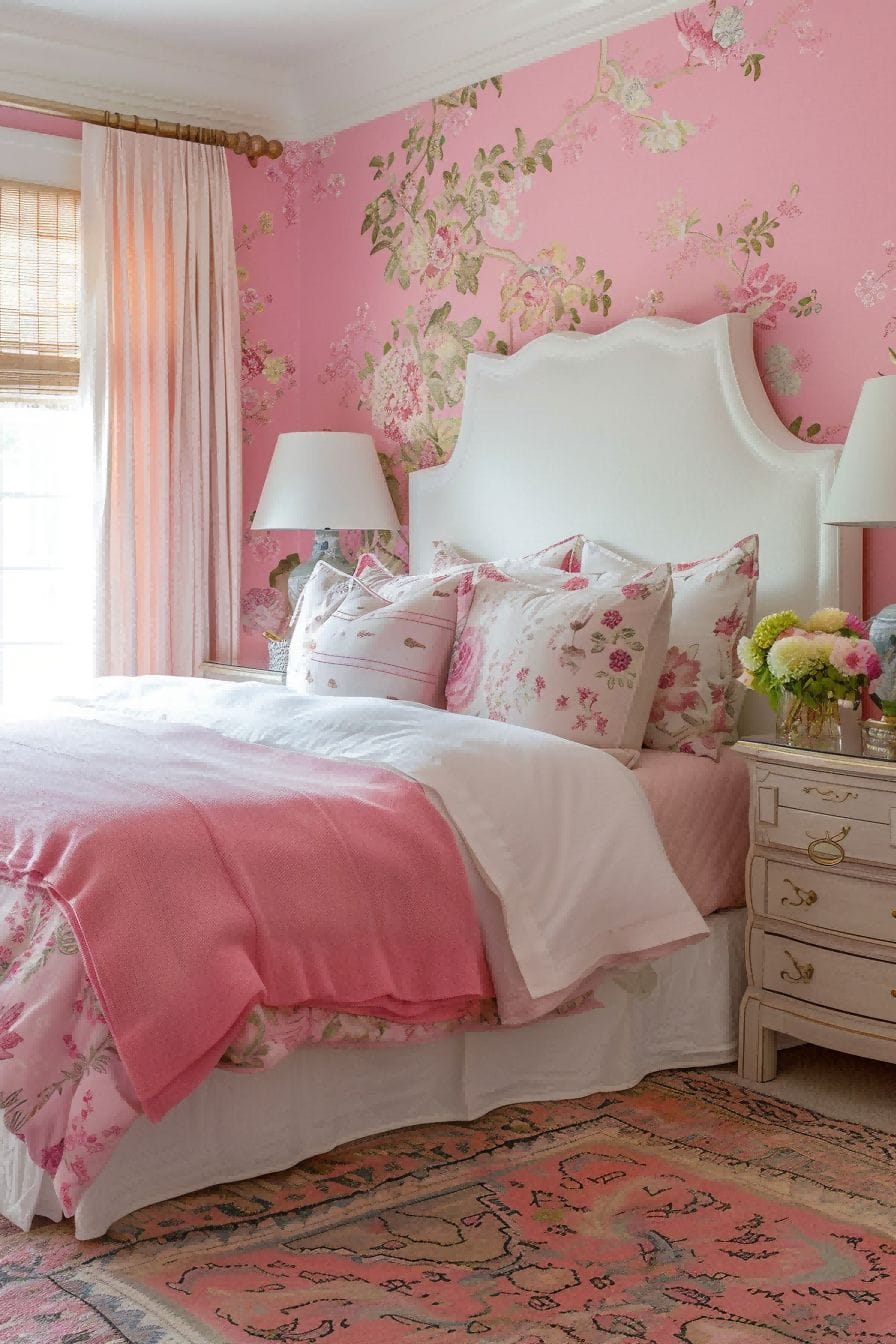 Freshen Up a Space with Pink for Womens bedroom Ideas 1711080838 2