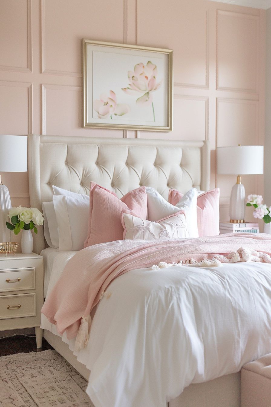 Freshen Up a Space with Pink for Womens bedroom Ideas 1711080838 4