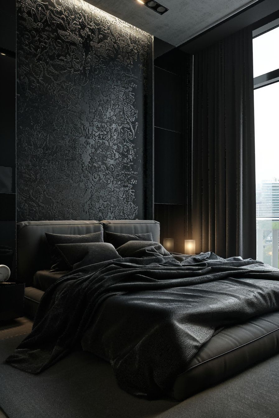 Go all black or all white for Womens bedroom Ideas 1711073201 2