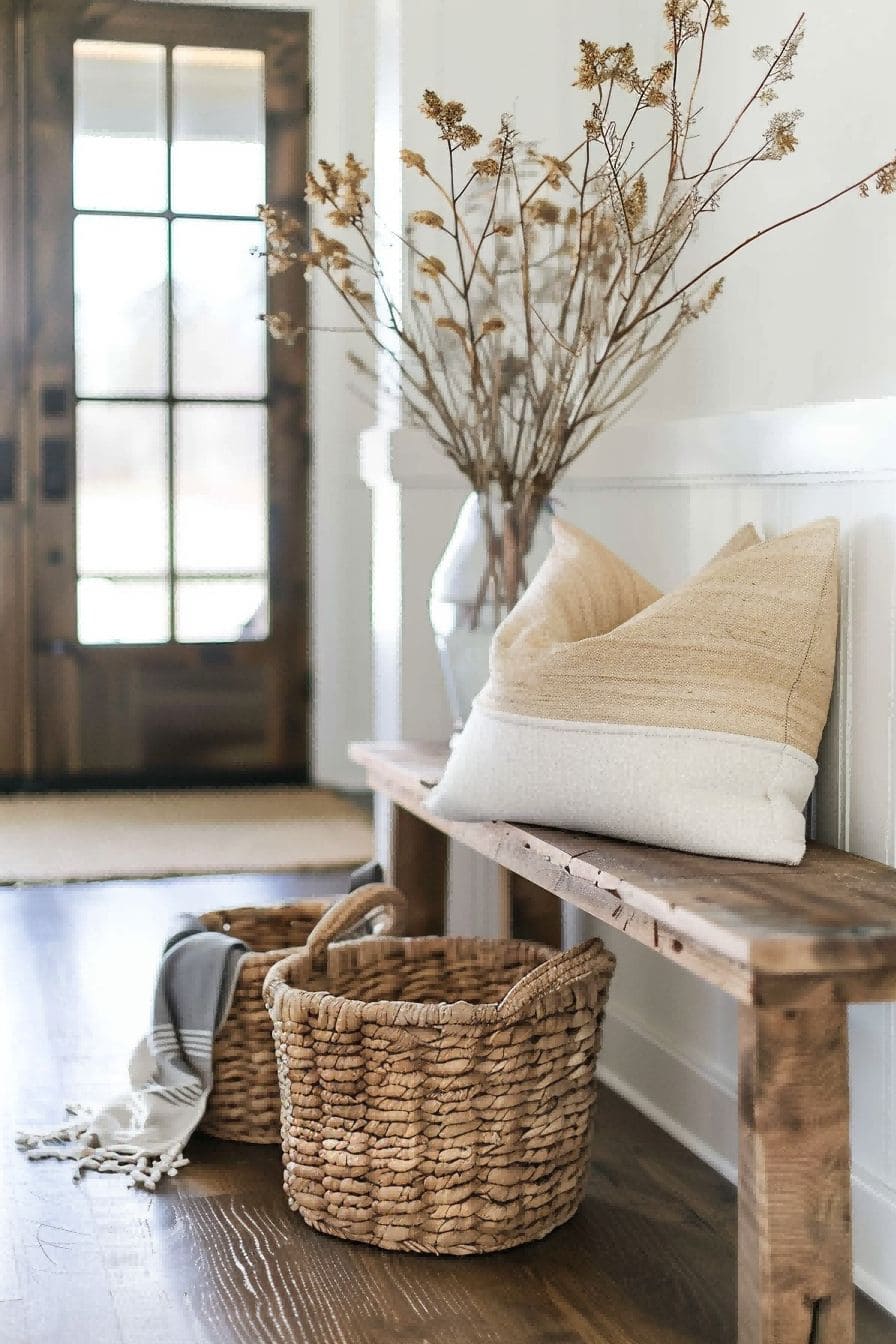Grab Some Baskets For Entryway Table Decor Ideas 1711644773 1