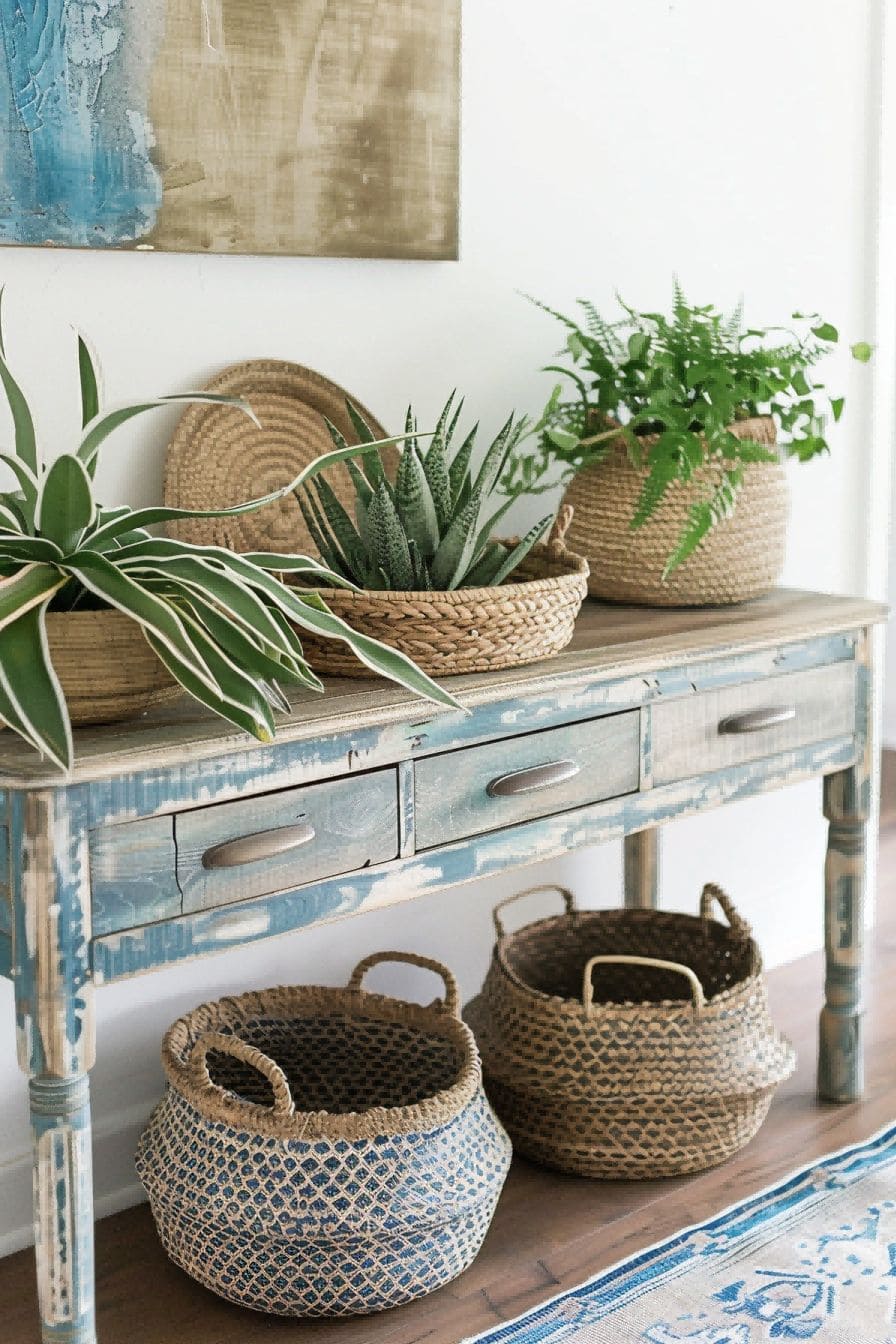 Grab Some Baskets For Entryway Table Decor Ideas 1711644773 4