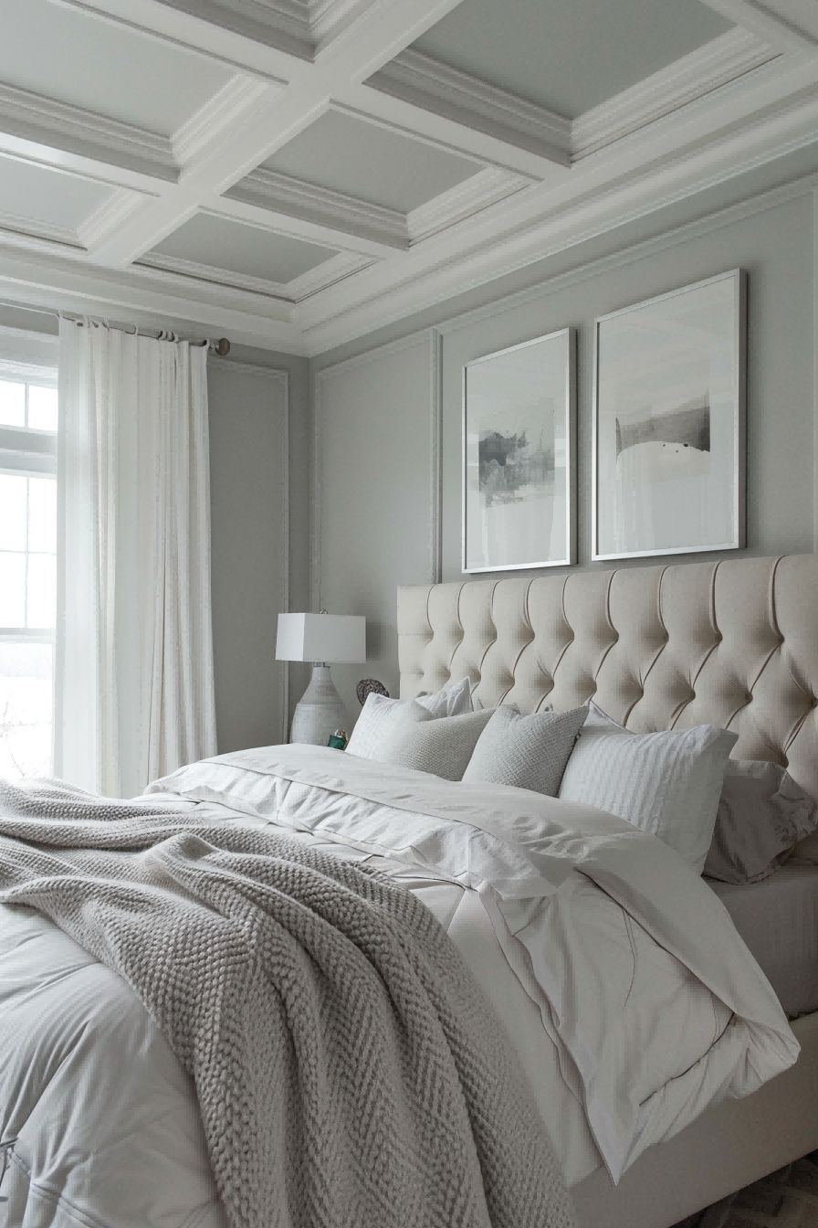 Gray and White for Bedroom Color Schemes 1711200811 4