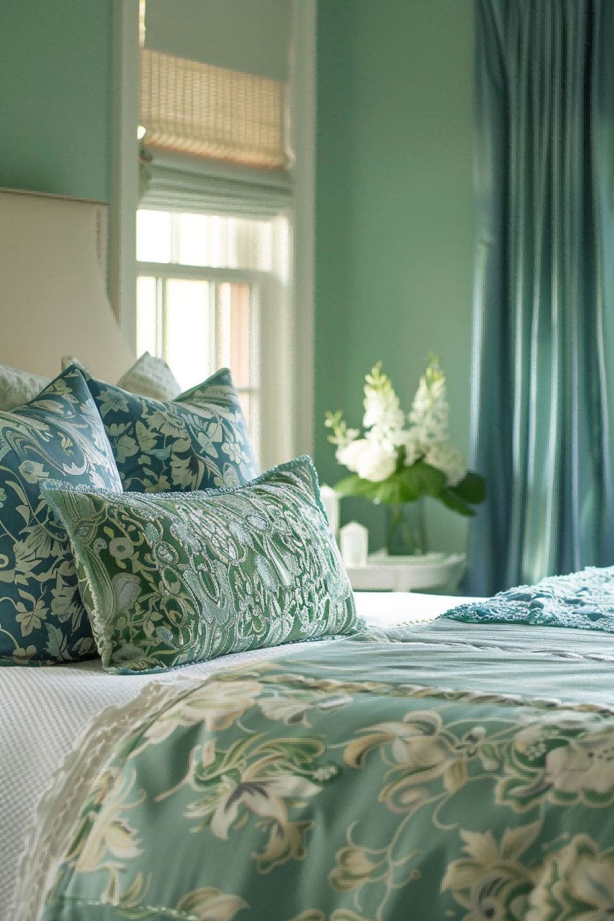 Green Blue and Neutrals for Bedroom Color Schemes 1711185006 1