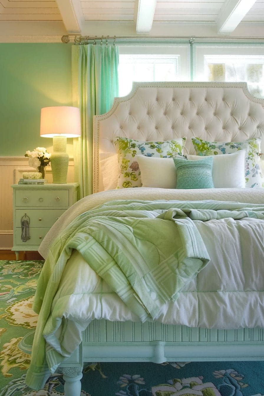 Green Blue and Neutrals for Bedroom Color Schemes 1711185006 2