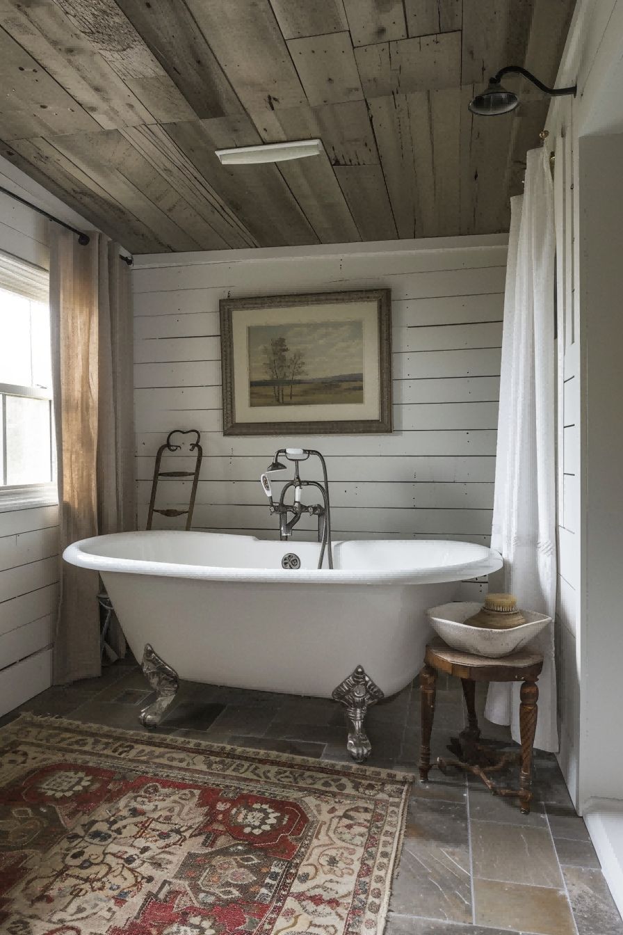 Grey Farmhouse Bathroom Decor Ideas For farmhouse bat 1711292568 3