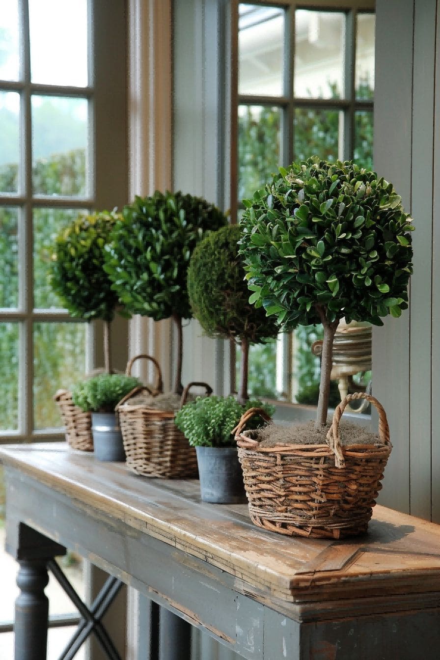 Group Together Some Topiaries For Entryway Table Deco 1711640912 1