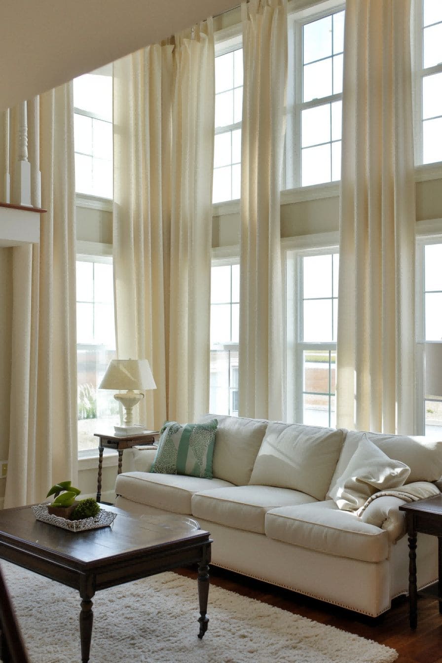 Hang Curtains High For Apartment Decorating Ideas 1711357464 3