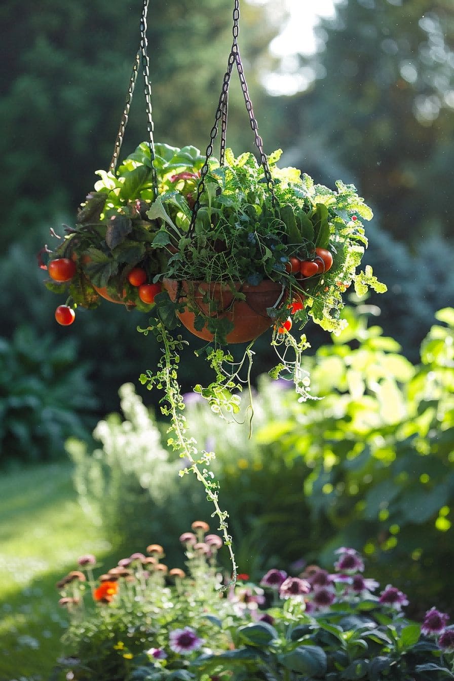 Hang a Pot Vegetable Garden For Garden Layout Ideas 1711339094 2