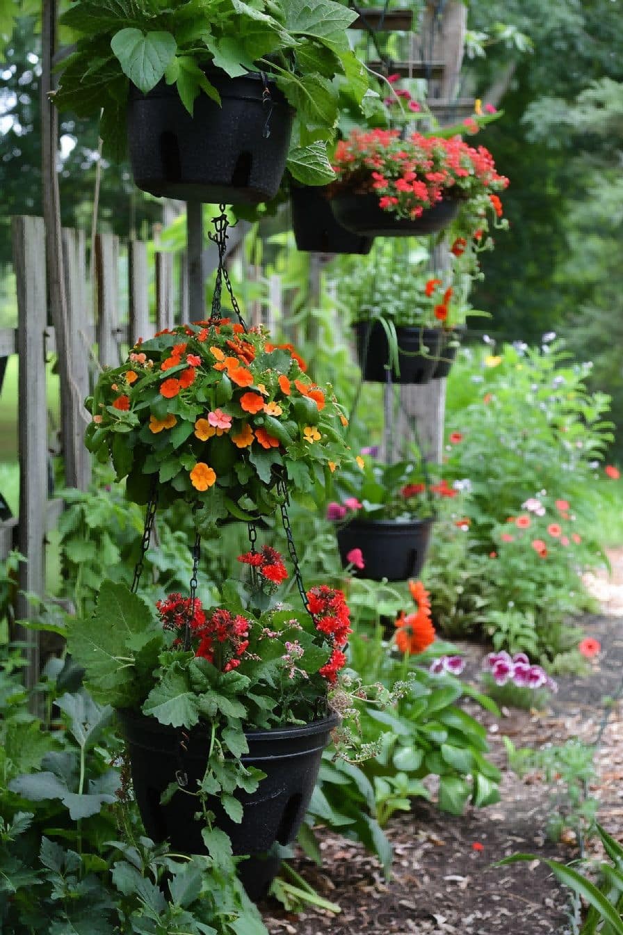 Hang a Pot Vegetable Garden For Garden Layout Ideas 1711339094 3