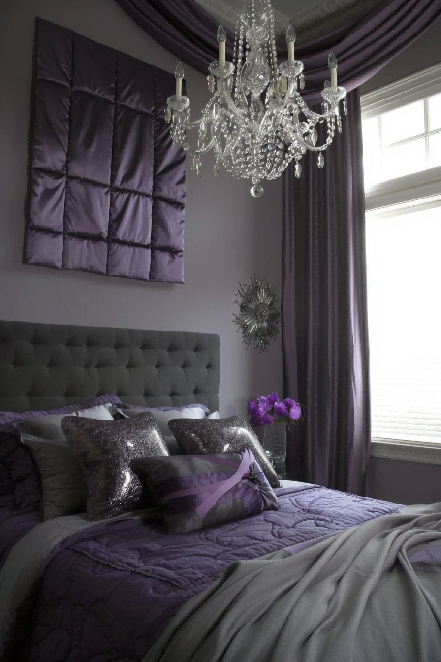 Icy Gray Orchid Lavender for Bedroom Color Schemes 1711191918 3