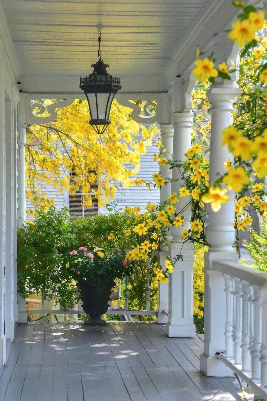 Include Touches of Yellow for Spring Porch Decor 1709912140 4