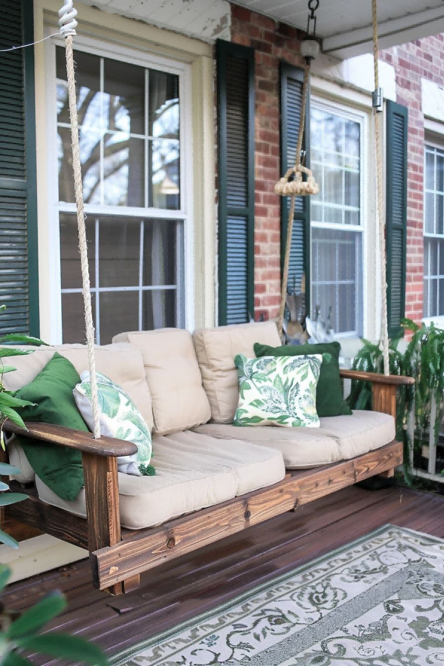 Install a Swing for Spring Porch Decor 1709904234 3
