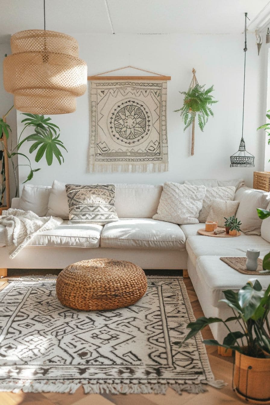 Its all in the plants For Boho Living Room Ideas 1711341663 2